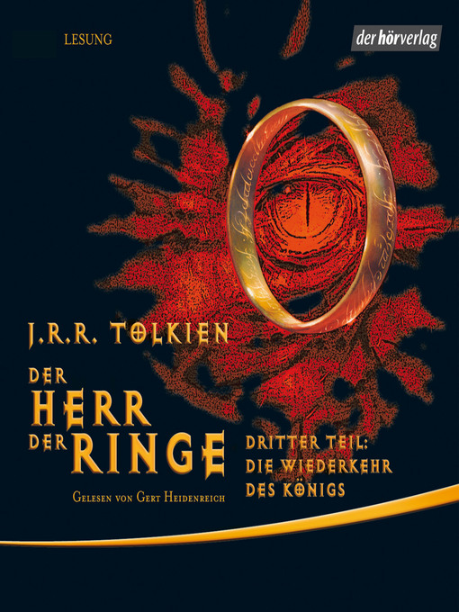 Title details for Die Wiederkehr des Königs by J.R.R. Tolkien - Wait list